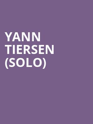 Yann Tiersen (Solo) at Royal Albert Hall
